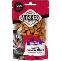Voskes Crispy & Crunchy met bonito kattensnack (60 g) 10 x 60 g