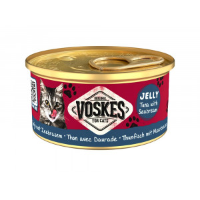 Voskes Jelly tonijn met zeebrasem natvoer kat (24x85 g) 1 tray (24 x 85 g)