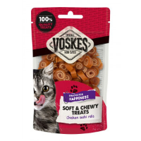 Voskes Soft & Chewy Sushi rolls kip kattensnack (60 g) 5 stuks