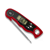 Vouwbare Dual Probe Voedselthermometer BBQ Vlees Grill Thermometer Keuken Oven Grill Thermometer Dual Temperatuurmodi me