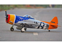 VQ P 47D Thunderbolt (Tarheel Hal) RC vliegtuig ARF 1500 mm