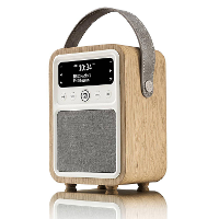 View Quest Monty Retro Wekkerradio Oak