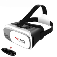 Vr Box 2.0 Google Cardboard Vr Virtual Reality 3d Glasses With Bluetooth Remote Control For 3.5 To 6.0 Inch Smartphone