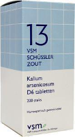Vsm Schussler No. 13 Kalium Arsenicosum D6 Tabletten 200st