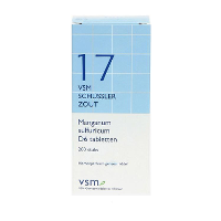 Vsm Schussler Celzout Nr.17 Manganum Sulfuricum D6 Tabletten 200st