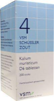 Vsm Schussler Celzout Nr.4 Kalium Muriaticum D6 Tabletten 200st