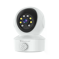 Vstarcam CS49LM 3MP HD Slimme Binnen netwerk beveiligingscamera met rookgasdetectie PTZ kleur nachtzicht menselijke trac