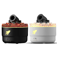 Vulkanische Barst Licht Artillerie Luchtbevochtiger Aromatherapie Diffuser 200ML Capaciteit Automatische Uitschakelaar T