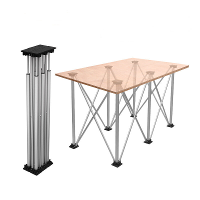W new Nieuwe Strut Werktafel Aluminium Legering Draagbare Werkzaagbok Ondersteuning Snelle Telescopische Werkbank Houtbewerkin