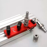 Wnew Aluminium Profiel Boorgids Toegangsgat Boorjig Met Stapboorbits voor 2020 2040 3030 3060 Europese Standaard Alumini
