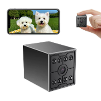 W09 Mini WiFi Slimme Camera 1080P Full HD 130 Graden Groothoek Nachtzicht Bewegingssensor Afstandsmonitor Bluetooth Draa