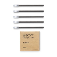 Wacom Pro Pen 3 Rubber Nibs (5 stuks) punt van pen