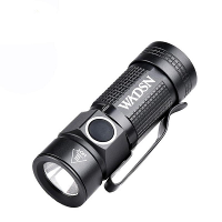 WADSN 400LM Tactische Zaklamp Strobe Uitra Light 22g Overlevingsveiligheidslamp met Hoedclip Aangedreven door 16340 Batt