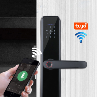 WAFU WF 007B PRO Tuya WIFI Smart Vingerafdruk Elektronisch slot Indoor Wachtwoord Kantoor Deurslot voor Hotel Home