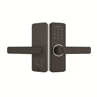 WAFU WF F1 Tuya Smart WiFi Deurslot Aluminium Legering Sleutelloze Toegang 5 in 1 Ontgrendelmethoden APP Vingerafdruk Wa