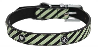Wag 'n' Walk Halsband Voor Hond Mint Gestreept Groen #95;_20 31 Cm
