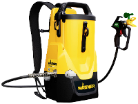 Wagner Control Pro 300 Move 18 V Verfspuitsysteem 18 V Debiet (max.): 0.9 L/min
