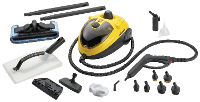 Wagner Power Steamer 915e EU Stoomreiniger 2452622 1500 W Geel, Zwart