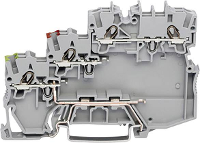 WAGO 2000 5317/101 000 Actuatorenklem 7 mm Spanveer Grijs 50 stuk(s)