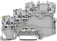 WAGO 2000 5317/102 000 Actuatorenklem 7 mm Spanveer Grijs 50 stuk(s)