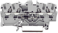 WAGO 2002 1411/1000 410 Diodeklem 5.20 Mm Spanveer Toewijzing: L Grijs 1 stuk(s)