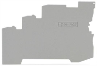 WAGO 2020 5391 Afsluit  en scheidingsplaat Grijs 100 stuk(s)