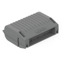 WAGO 207 1432 207 1432 Gelbox voor verbindingsklemmen Flexibel:   Massief:   1 stuk(s) Grijs Piece