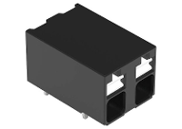 WAGO 2086 3202/300 000 Printklem 1.50 Mm² Aantal polen 2 Zwart 1 stuk(s)