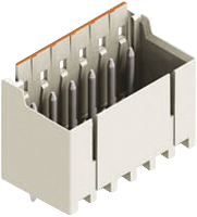 WAGO 2092 1410 1 Male behuizing (board) 2092 Totaal aantal polen: 10 Rastermaat: 5 mm Inhoud: 1 stuk(s)