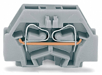 WAGO 260 303 Aderklem 5 mm Spanveer Toewijzing: L Grijs 300 stuk(s)