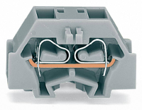 WAGO 260 333 Aderklem 8 mm Spanveer Toewijzing: L Grijs 300 stuk(s)