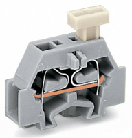 WAGO 261 323/331 000 Aderklem 6 mm Spanveer Toewijzing: L Grijs 200 stuk(s)