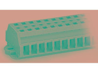 WAGO 261 427 Klemstrook 6 mm Veerklem Toewijzing: L Grijs 50 stuk(s)