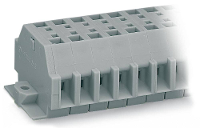WAGO 262 106 Klemstrook 7 mm Spanveer Toewijzing: L Grijs 100 stuk(s)