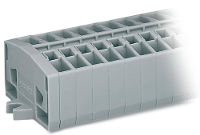WAGO 264 152 Klemstrook 6 mm Spanveer Toewijzing: L Grijs 100 stuk(s)