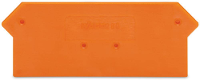 WAGO 280 317 Afsluit  en scheidingsplaat Oranje 100 stuk(s)
