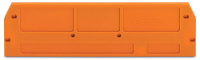 WAGO 280 373 Afsluit  en scheidingsplaat Oranje 100 stuk(s)