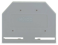 WAGO 281 301 Afsluit  en scheidingsplaat Grijs 100 stuk(s)
