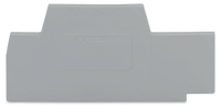 WAGO 281 342 Afsluit  en scheidingsplaat Grijs 100 stuk(s)