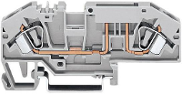 WAGO 282 696 Zekeringklem 1 stuk(s)