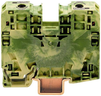 WAGO 285 137 Aardingsklem 16 mm Spanveer Toewijzing: Terre Groen, Geel 1 stuk(s)