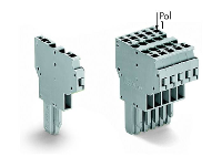 WAGO 769 121 Female connector 5 mm Spanveer Toewijzing: L Grijs 100 stuk(s)
