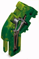 WAGO 769 515/000 016 Aderklem 5 mm Spanveer Toewijzing: Terre Groen, Geel 250 stuk(s)