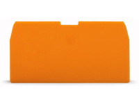 WAGO 870 943 Afsluit  en scheidingsplaat Grijs 100 stuk(s)