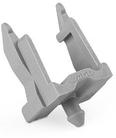 WAGO 890 302 Bevestigingsadapter 890 Grijs 50 stuk(s)