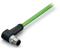 WAGO WAGO GmbH & Co. KG 756 1202/060 050 ETHERNET /PROFINET kabel, hoekig Inhoud: 1 stuk(s)