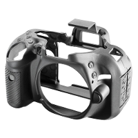 Walimex Pro Easycover Fã¼r Nikon D5200 Siliconen Camerahoes