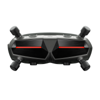 Walksnail Avatar HD bril X 5,8 GHz 1080p/100FOS 256G SD kaart Ingebouwde WIFI Gyro Bluetooth