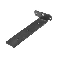 Wall Shelf Brackets Hidden Tripod Rack Cold Rolled Steel Black 200kg Load Bearing Anti Rust Easy Installation Modern Des