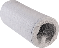 Wallair N52848 Flexibele spiraalslang Kunststof (Ø x l) 12.7 Cm x 3 m Wit